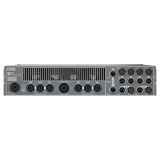 db audio d80 amplifier back