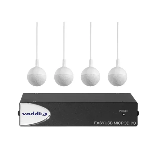EasyUSB MicPOD I/O with Four CeilingMICs