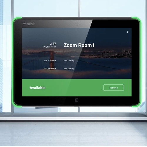 RoomPanel Zoom Rooms Scheduling Display