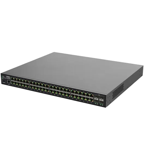 SW-515-48P-F | 48 PoE+ | 4 SFP Ports - 1Gb L2/L3 Managed Switch