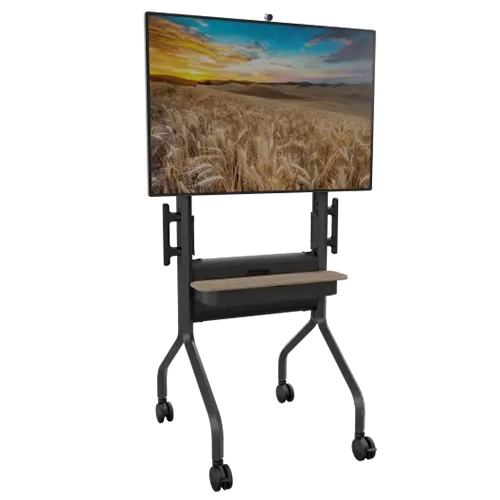 Voyager Large Manual Height Adjustable AV Cart