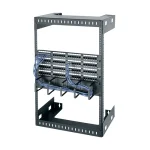 WM Series Open Frame Wall Rack - WM-15-18